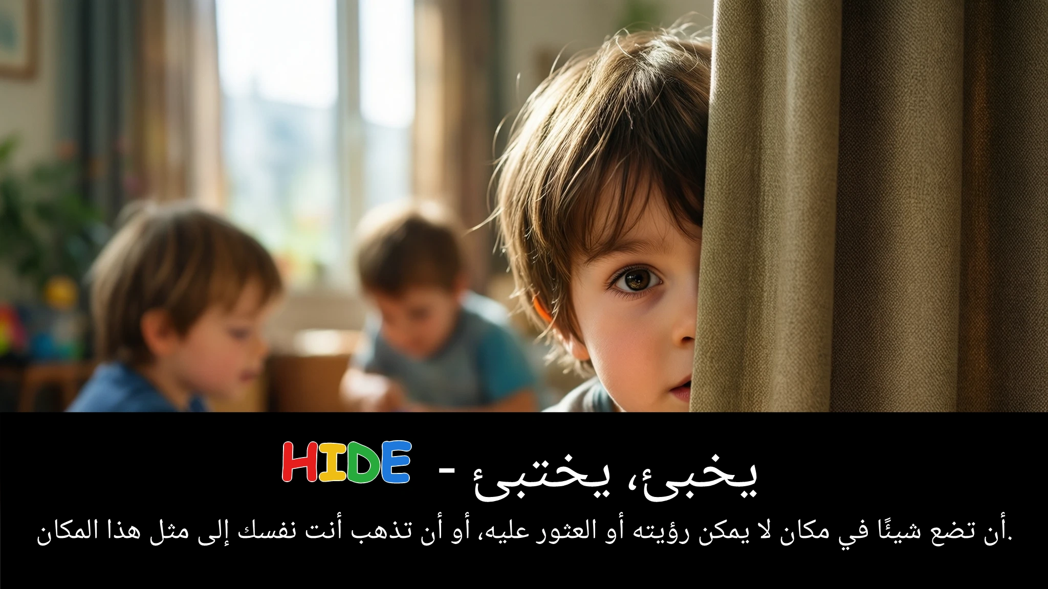 Arabic Illustration for hide
